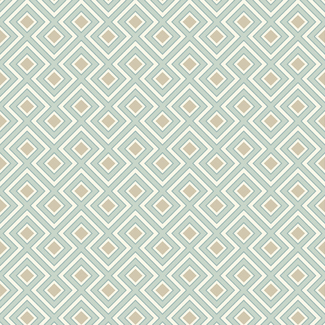 G P & J BAKER BW45098.4.0 LA FIORENTINA SMALL AQUA Wallpaper - Eade's Wallpaper