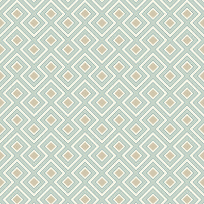 G P & J BAKER BW45098.4.0 LA FIORENTINA SMALL AQUA Wallpaper - Eade's Wallpaper