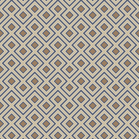 G P & J BAKER BW45098.5.0 LA FIORENTINA SMALL INDIGO Wallpaper - Eade's Wallpaper
