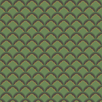 G P & J BAKER BW45099.3.0 MOUNT TEMPLE SMALL EMERALD Wallpaper - Eade's Wallpaper