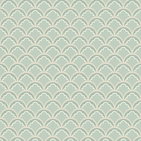 G P & J BAKER BW45099.4.0 MOUNT TEMPLE SMALL AQUA Wallpaper - Eade's Wallpaper
