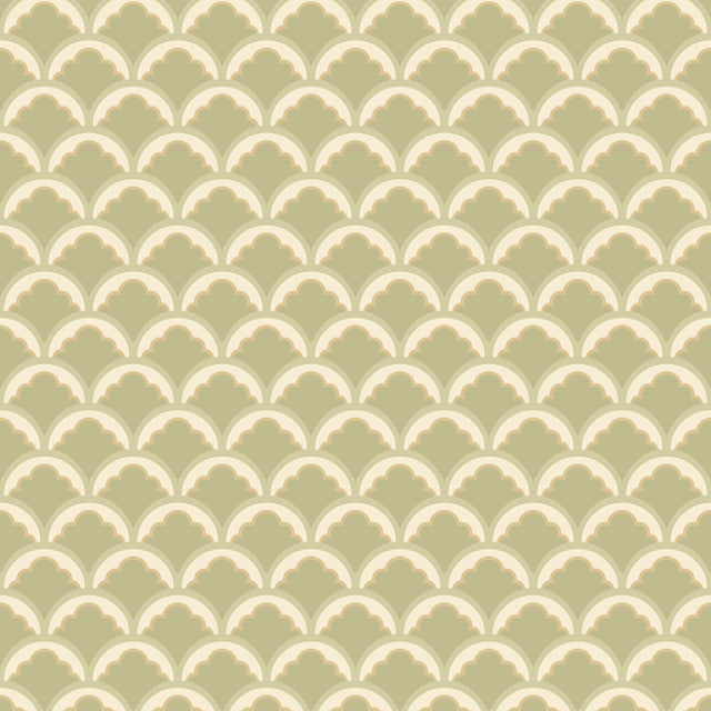 G P & J BAKER BW45099.5.0 MOUNT TEMPLE SMALL SAGE Wallpaper - Eade's Wallpaper