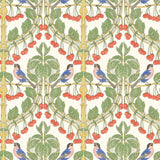 G P & J BAKER BW45100.4.0 BIRDS & CHERRIES MULTI Wallpaper - Eade's Wallpaper