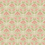 G P & J BAKER BW45101.1.0 IRIS MEADOW PINK/GREEN Wallpaper - Eade's Wallpaper