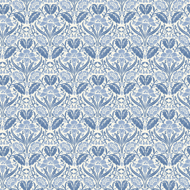G P & J BAKER BW45101.5.0 IRIS MEADOW BLUE Wallpaper - Eade's Wallpaper