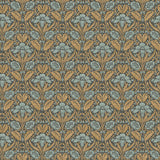 G P & J BAKER BW45101.6.0 IRIS MEADOW AQUA/OCHRE Wallpaper - Eade's Wallpaper