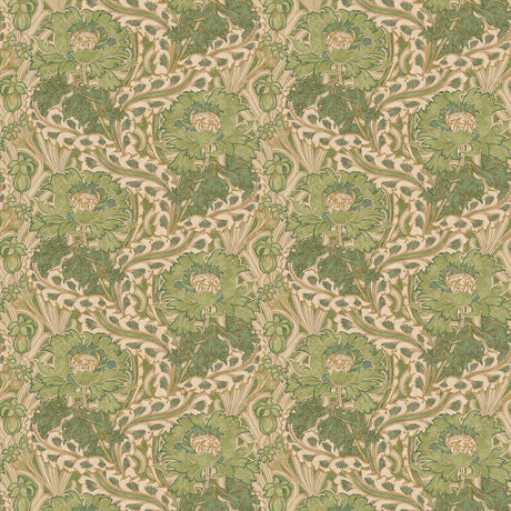 G P & J BAKER BW45105.3.0 BRANTWOOD GREEN Wallpaper - Eade's Wallpaper