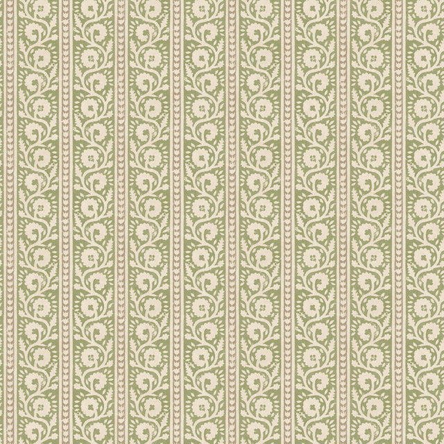 G P & J BAKER BW45113.1.0 BIBURY GREEN Wallpaper - Eade's Wallpaper