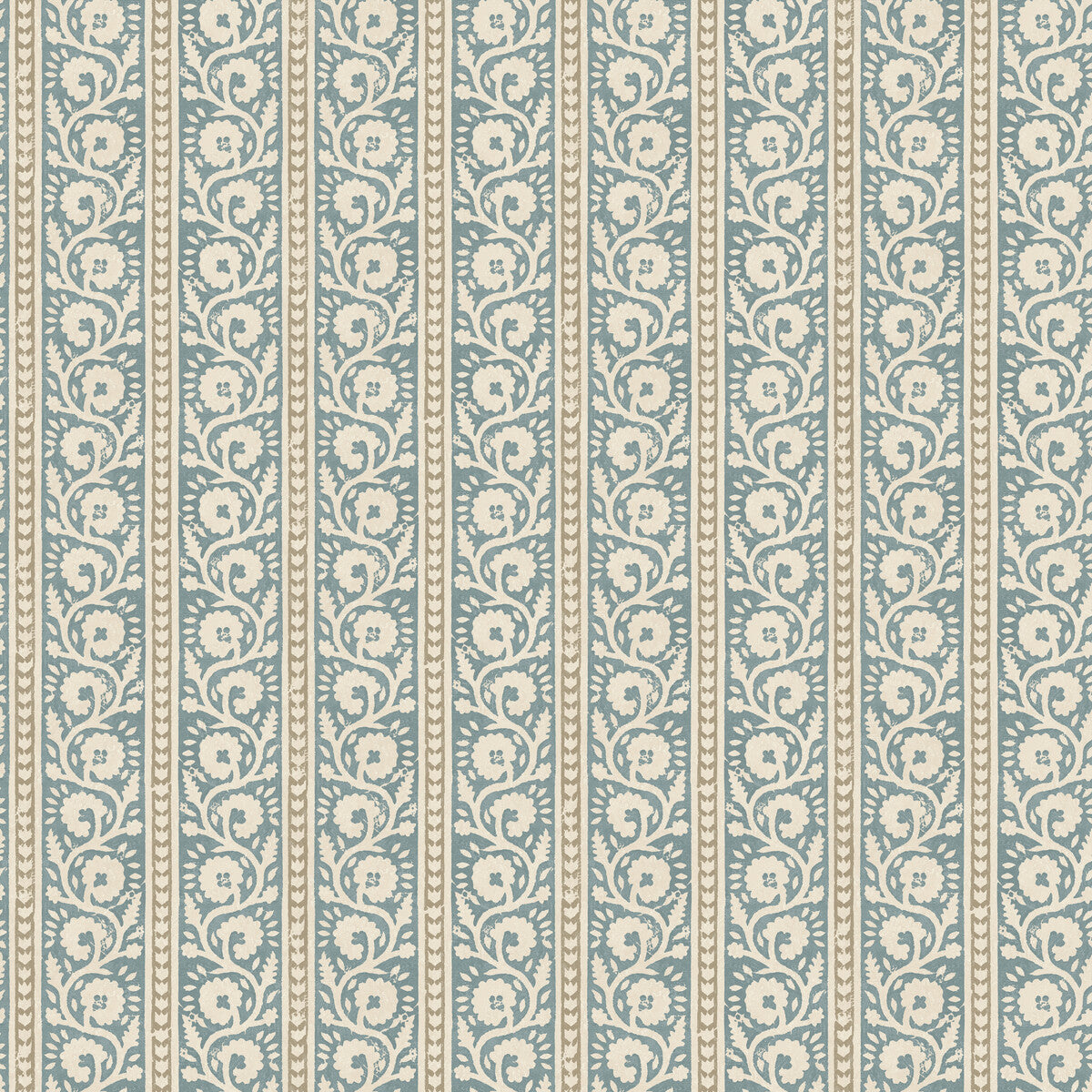 G P & J BAKER BW45113.5.0 BIBURY BLUE Wallpaper - Eade's Wallpaper