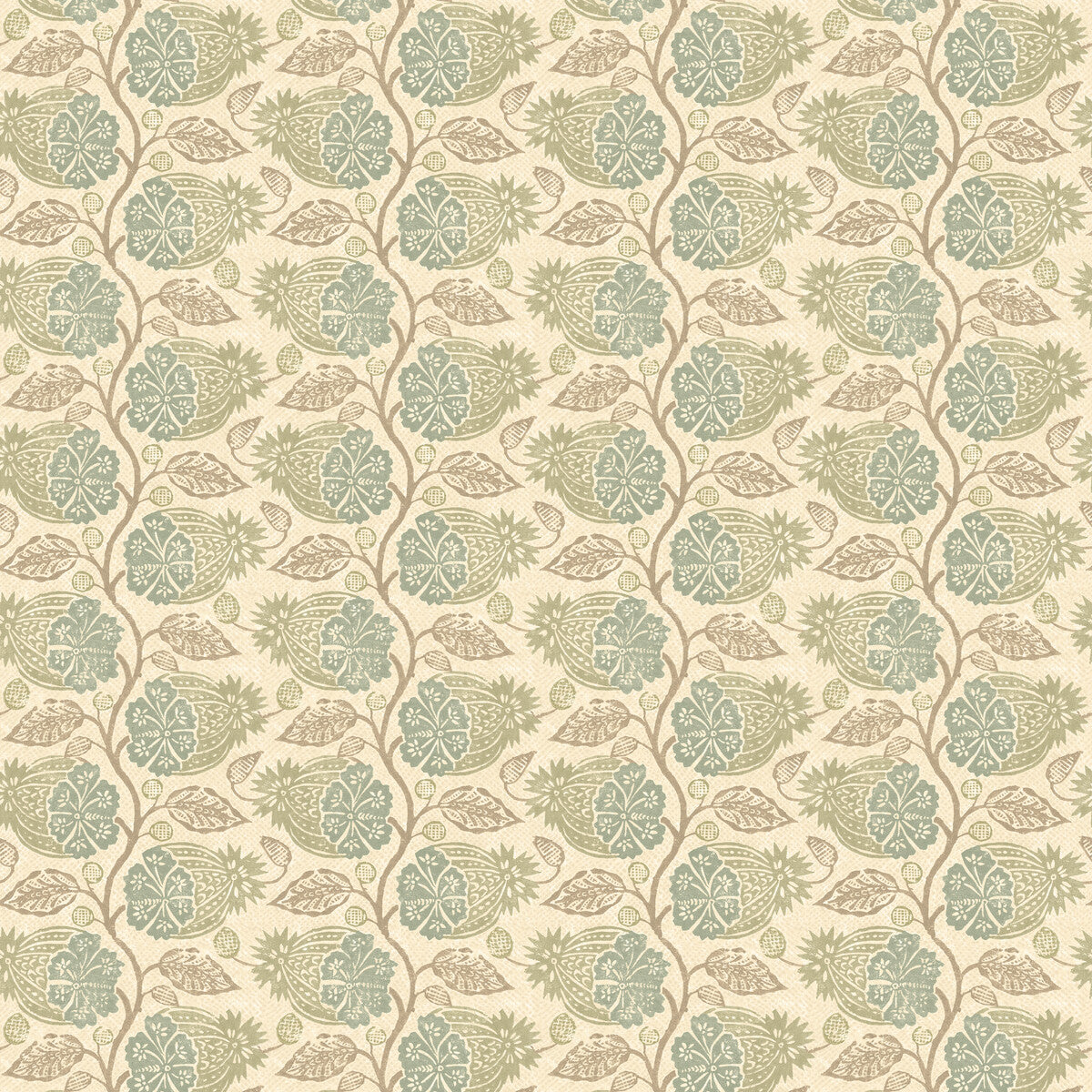 G P & J BAKER BW45114.2.0 CALCOT AQUA Wallpaper - Eade's Wallpaper