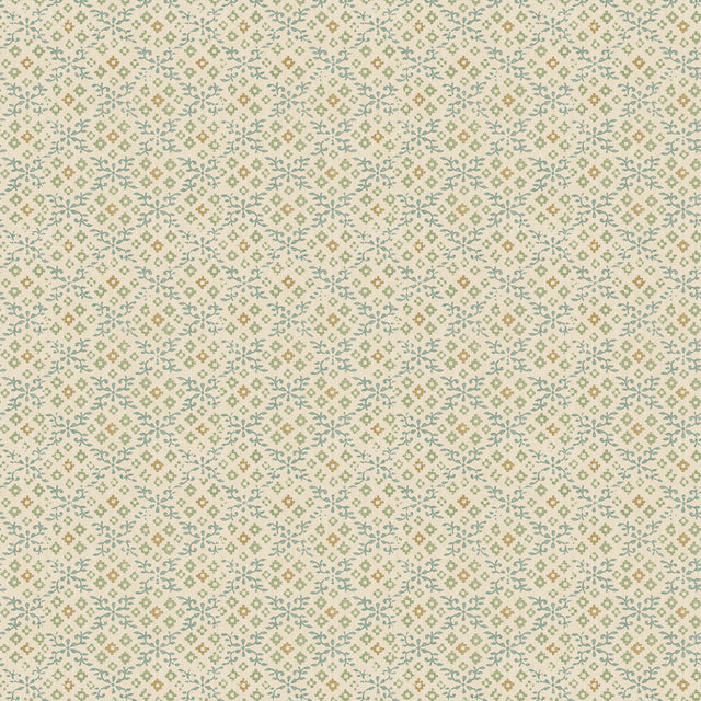 G P & J BAKER BW45115.2.0 GRANTLY AQUA Wallpaper - Eade's Wallpaper