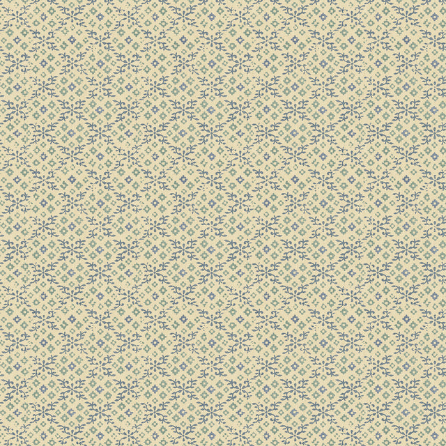 G P & J BAKER BW45115.5.0 GRANTLY BLUE Wallpaper - Eade's Wallpaper