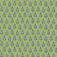 G P & J BAKER BW45117.1.0 POPPY SPRIG GREEN/BLUE Wallpaper - Eade's Wallpaper