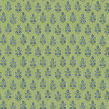 G P & J BAKER BW45117.1.0 POPPY SPRIG GREEN/BLUE Wallpaper - Eade's Wallpaper