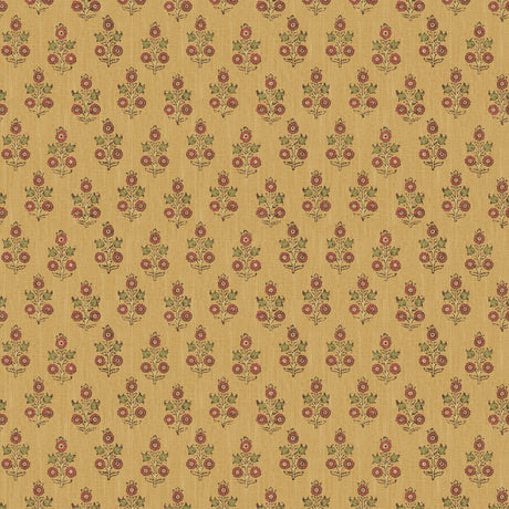 G P & J BAKER BW45117.7.0 POPPY SPRIG OCHRE Wallpaper - Eade's Wallpaper