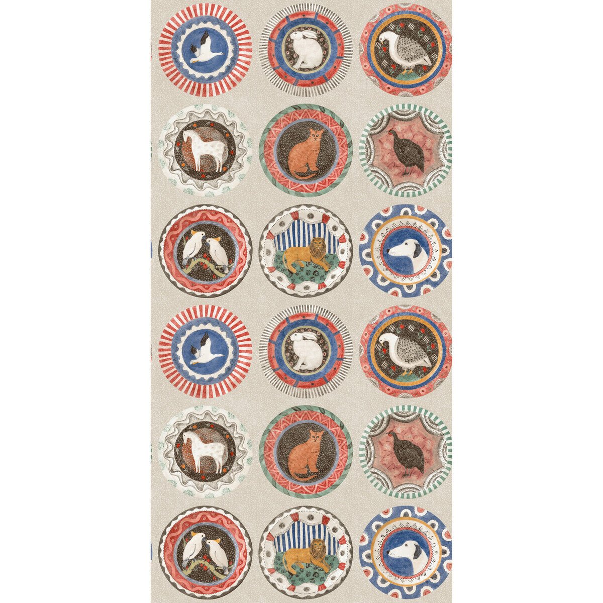 G P & J BAKER BW45126.1.0 ROBINA'S DINNER PARTY JEWEL Wallpaper - Eade's Wallpaper