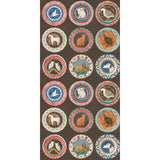 G P & J BAKER BW45126.2.0 ROBINA'S DINNER PARTY COCOA Wallpaper - Eade's Wallpaper