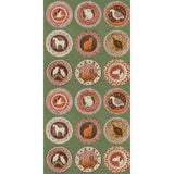 G P & J BAKER BW45126.3.0 ROBINA'S DINNER PARTY GREEN Wallpaper - Eade's Wallpaper