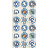 G P & J BAKER BW45126.4.0 ROBINA'S DINNER PARTY BLUE Wallpaper - Eade's Wallpaper