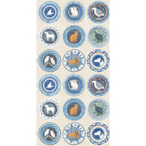 G P & J BAKER BW45126.4.0 ROBINA'S DINNER PARTY BLUE Wallpaper - Eade's Wallpaper