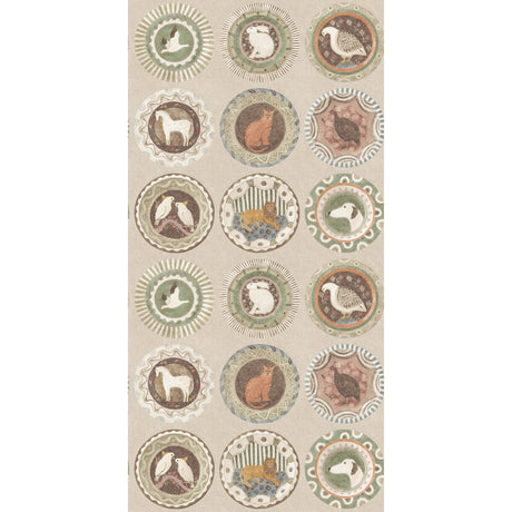 G P & J BAKER BW45126.6.0 ROBINA'S DINNER PARTY SAGE Wallpaper - Eade's Wallpaper