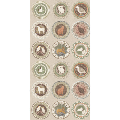 G P & J BAKER BW45126.6.0 ROBINA'S DINNER PARTY SAGE Wallpaper - Eade's Wallpaper