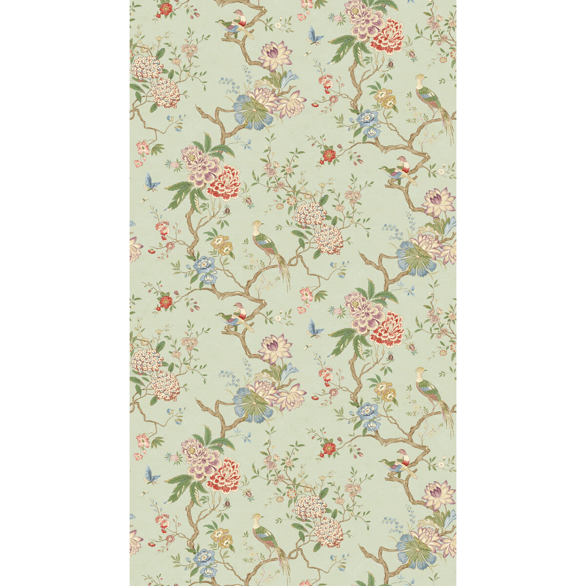 G P & J BAKER BW45128.5.0 ORIENTAL BIRD EAU DE NIL Wallpaper - Eade's Wallpaper