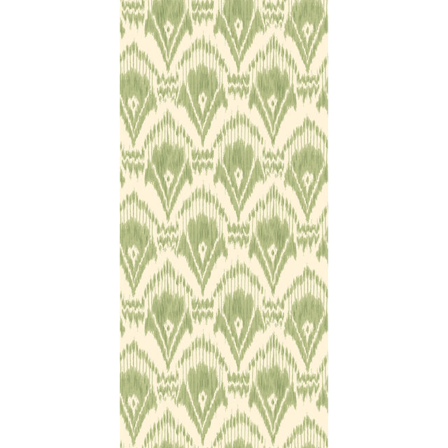 G P & J BAKER BW45130.1.0 ZARABAND GREEN Wallpaper - Eade's Wallpaper