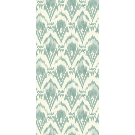 G P & J BAKER BW45130.4.0 ZARABAND AQUA Wallpaper - Eade's Wallpaper