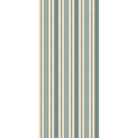 G P & J BAKER BW45131.2.0 MELBOURNE STRIPE BLUE Wallpaper - Eade's Wallpaper