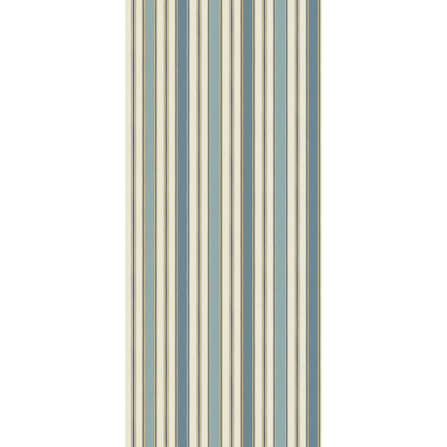 G P & J BAKER BW45131.2.0 MELBOURNE STRIPE BLUE Wallpaper - Eade's Wallpaper