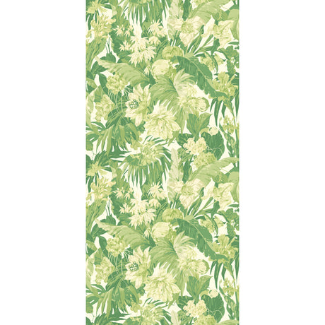 G P & J BAKER BW45132.1.0 TROPICAL FLORAL GREEN Wallpaper - Eade's Wallpaper