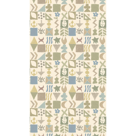 G P & J BAKER BW45139.4.0 POTATO PRINT SAGE Wallpaper - Eade's Wallpaper