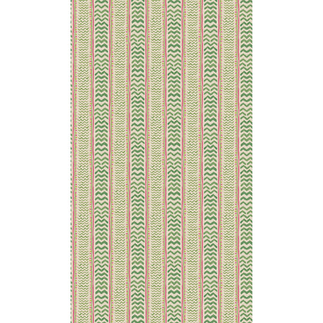 G P & J BAKER BW45140.3.0 WRIGGLE ROOM GREEN/PINK Wallpaper - Eade's Wallpaper