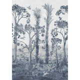 G P & J BAKER BW45141.2.0 TALL TREES DELFT BLUE Wallpaper - Eade's Wallpaper