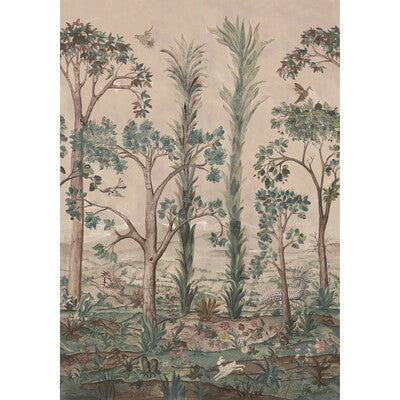 G P & J BAKER BW45141.3.0 TALL TREES SUNSET Wallpaper - Eade's Wallpaper