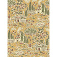 G P & J BAKER BW45143.4.0 HOME PARK OCHRE Fabric - ROYAL COURT WALLPAPERS