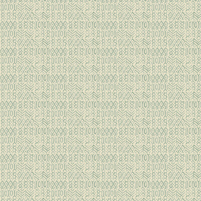 G P & J BAKER BW45144.1.0 CHIMNEYS AQUA Fabric - ROYAL COURT WALLPAPERS