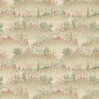 G P & J BAKER BW45145.3.0 GARDEN TAPESTRY PINK/GREEN Fabric - ROYAL COURT WALLPAPERS