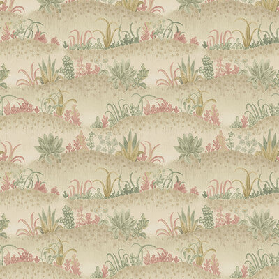 G P & J BAKER BW45145.3.0 GARDEN TAPESTRY PINK/GREEN Fabric - ROYAL COURT WALLPAPERS