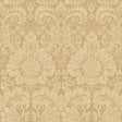 G P & J BAKER BW45146.5.0 QUEEN'S DAMASK PARCHMENT Fabric - ROYAL COURT WALLPAPERS
