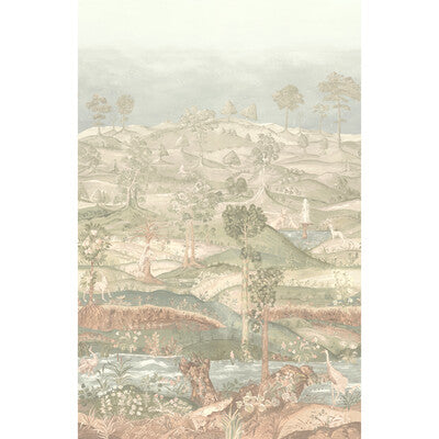 G P & J BAKER BW45150.3.0 ROYAL PARK PANEL ANTIQUE Fabric - ROYAL COURT WALLPAPERS