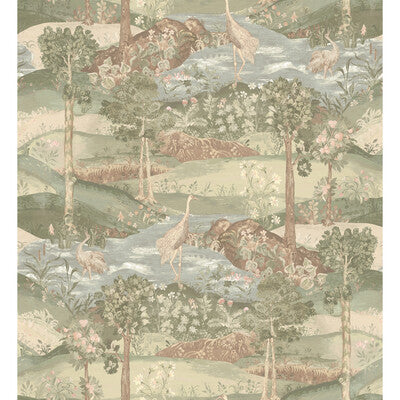 G P & J BAKER BW45151.3.0 PALACE TAPESTRY ANTIQUE Fabric - ROYAL COURT WALLPAPERS