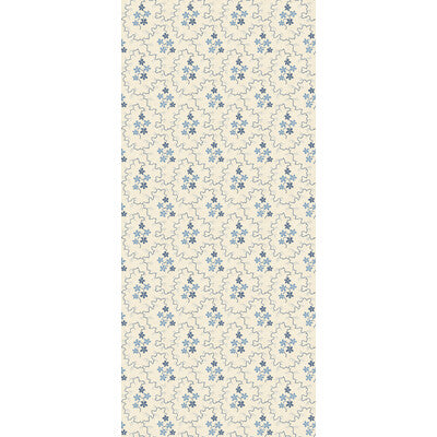 G P & J BAKER POSY BW45152.1.0 in BLUE Wallpaper - HOUSE SMA