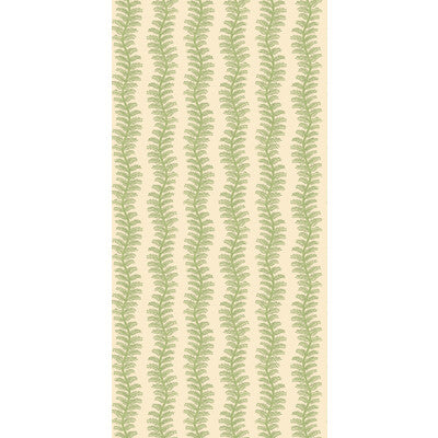 G P & J BAKER TETBURY STRIPE BW45154.5.0 in LEAF GREEN Wallp