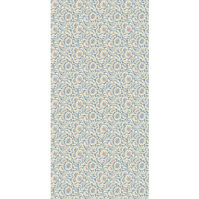 G P & J BAKER FLOWER PATCH BW45160.1.0 in BLUE Wallpaper - H