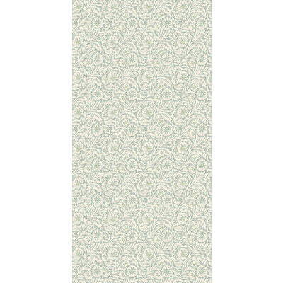 G P & J BAKER FLOWER PATCH BW45160.2.0 in AQUA Wallpaper - H
