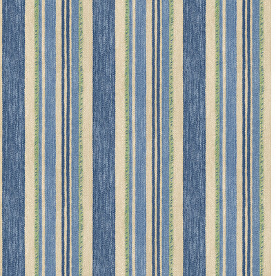 G P & J BAKER CLOUDLINE BW45161.2.0 in BLUE/GREEN Wallpaper 