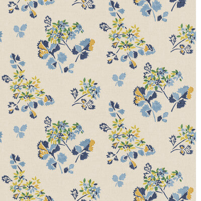 G P & J BAKER FOREST FLOWER BW45163.2.0 in BLUE/GREEN Wallpa