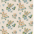 G P & J BAKER FOREST FLOWER BW45163.3.0 in TEAL/SPICE Wallpa
